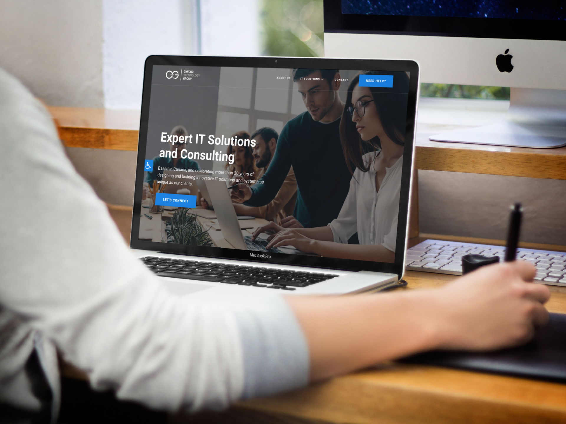 Oxford Technology Group Website Screenshot